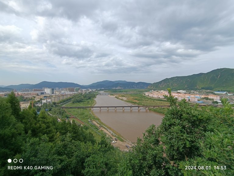 左岸图们 右岸南阳